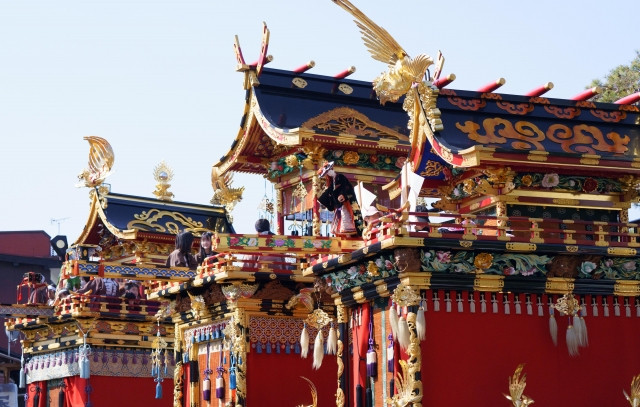 nihonmatsu festival lantern parade